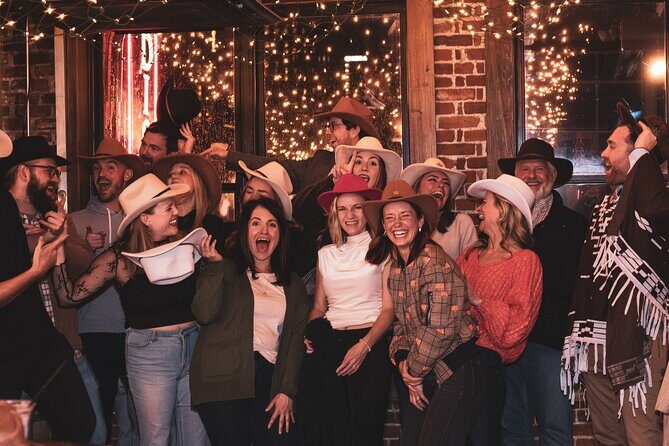 Cowboy Pub Crawl - CowboyHats, LineDancing, Trivia, Drinks, Bulls - How long it takes and how the 2 hours 15 minutes feels