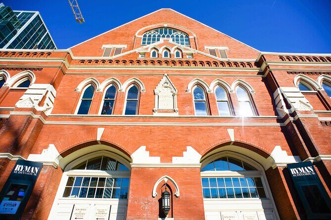 Discover Nashville City Tour with Entry to Ryman & Country Music Hall of Fame - Morning vs afternoon: choose based on how you want to feel