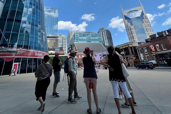 Golden Hour in Music City: Private Evening Van Tour - The Gulch: Trendy Streets, Old Roots, and That Wings Mural Photo