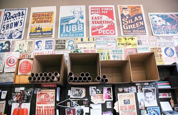 Hatch Show Print Studio Tour & Country Music Hall of Fame Combo - Key points at a glance