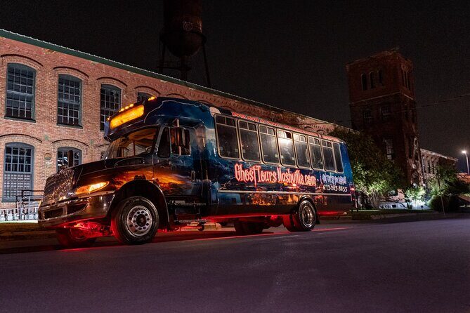 Haunted Nashville Night-Time Ghost Tour by Themed Bus - Green Light Bar Meeting Point: Where the Night Starts