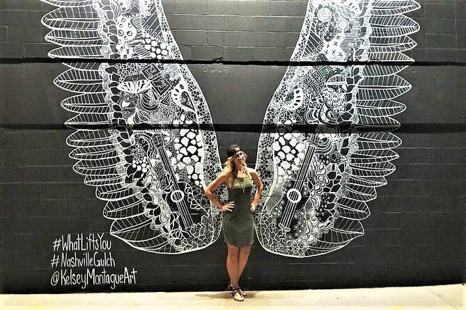Murals of Nashville Instagram Tour by Golf Cart - The Gulch and Marathon Village: where wall-art turns into landmarks