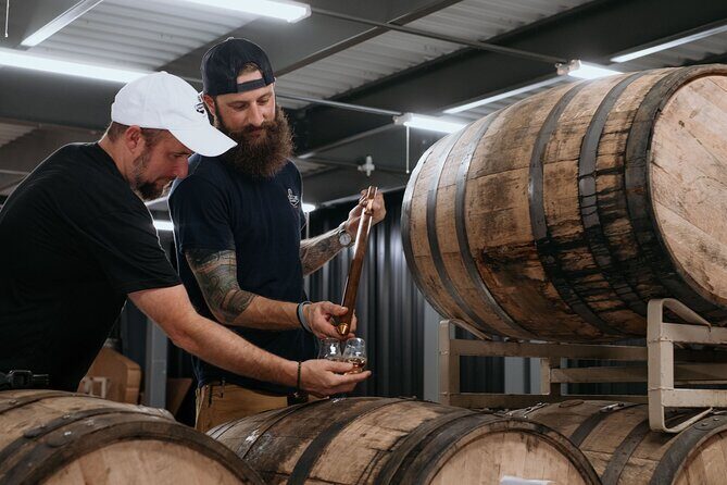 Nashville Barrel Co "Straight from Barrel" Tasting with Bottle - The Nashville Barrel Co stop: what you’re walking into