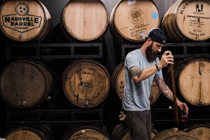 Nashville Barrel Co "Straight from Barrel" Tasting with Bottle - Your included bottle: the souvenir move that actually makes sense