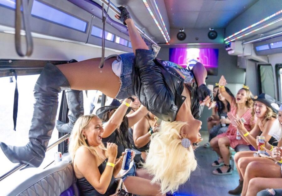 Nashville: Drag Queen Party Bus w/Games, Dancing & Drag Show - The Sights You’ll Pass: Music Row, The Gulch, Vanderbilt, and More