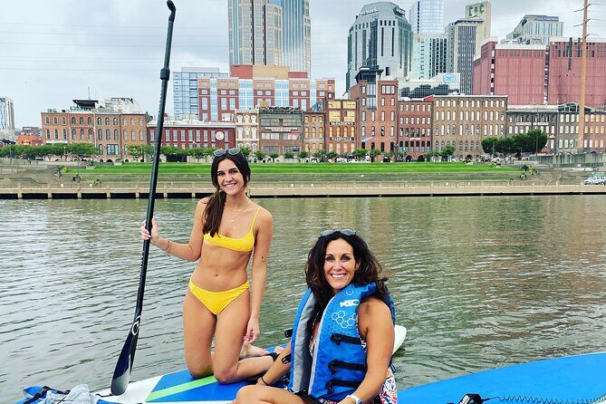 Nashville Guided Paddleboard Tour along Cumberland River - How the guide keeps you steady when the river gets real