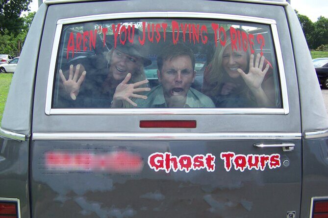 Nashville Haunted Hearse Ghost Tour 1 Hour Shared - A Real Open-Air Hearse Changes the Whole Night