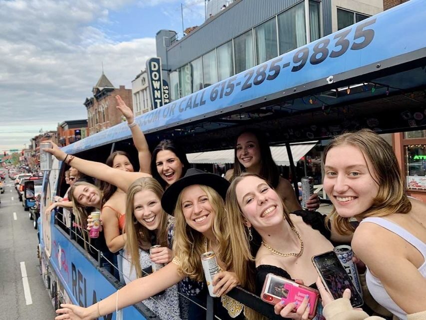 Nashville: Party Bus with DJ and Bar - Key points to know before you board
