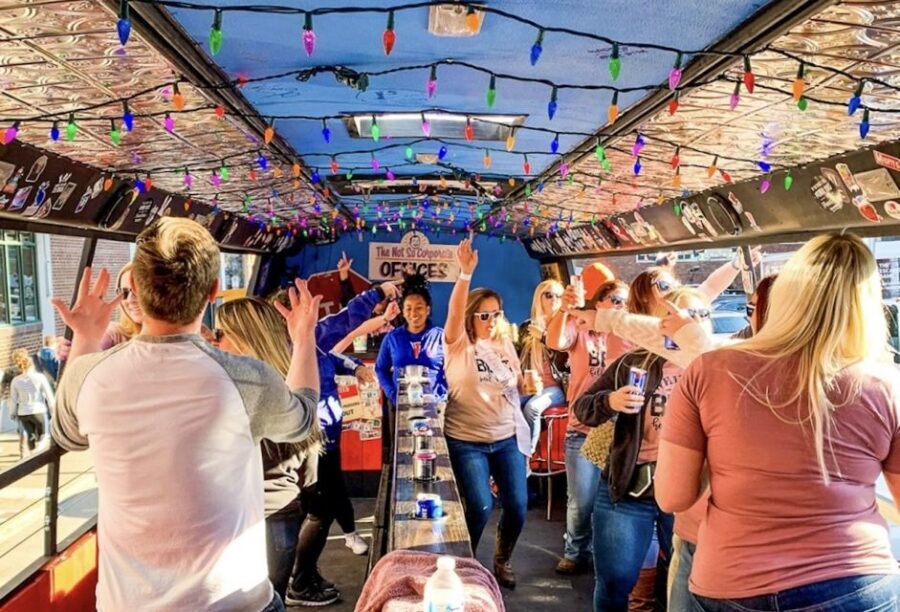 Nashville: Party Bus with DJ and Bar - The Bar Setup: What’s Included, What You Buy, and the Big Rule