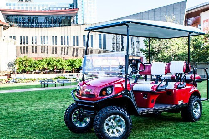 Nashville Pub Crawl Golf Game by Golf Cart - Stop 3: Music Row between radio stations and record-label offices