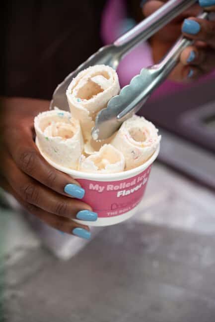 Nashville: Rolled Ice Cream Class - Rolled Ice Cream at The Roll Academy: what the class really feels like