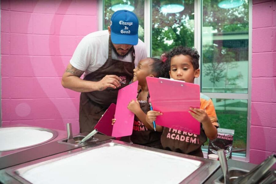 Nashville: Rolled Ice Cream Class - The photo experience and apron: a souvenir you actually use