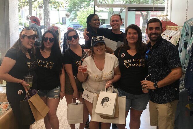 Nashville Shopping Tour with Wine, Cocktails and Snacks - Included wine, cocktails, and what the food setup really feels like