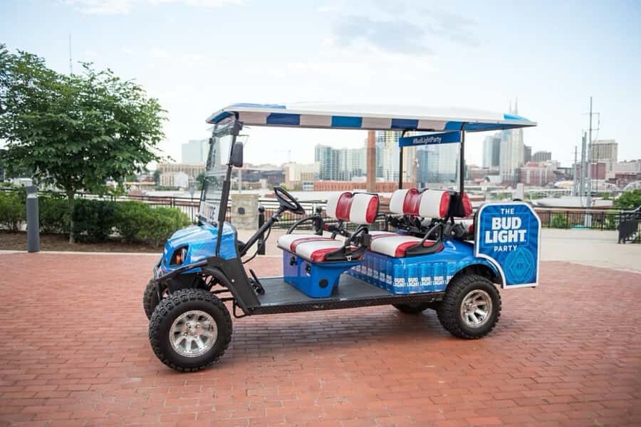 Nashville: Sights, Street Art & Brewery Tour by Golf Cart - Key points before you go