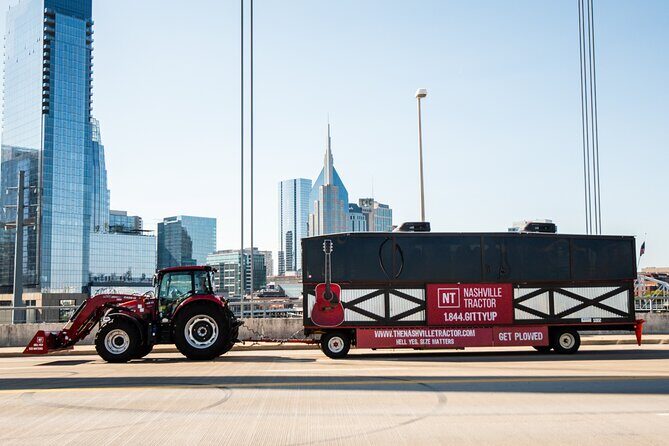 Private Downtown Nashville Party Tractor Tour 21+ Only! - Timing, meeting point, and how to make it easy on your crew