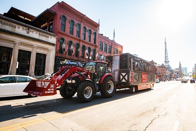 Private Downtown Nashville Party Tractor Tour 21+ Only! - Who this tractor tour suits best (and who should skip it)