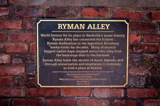 Wander Nashville- Guided Historic Walking Tour - Starting at the Waterway Where Nashville’s Story Begins
